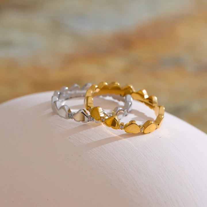 Eternity Heart Ring