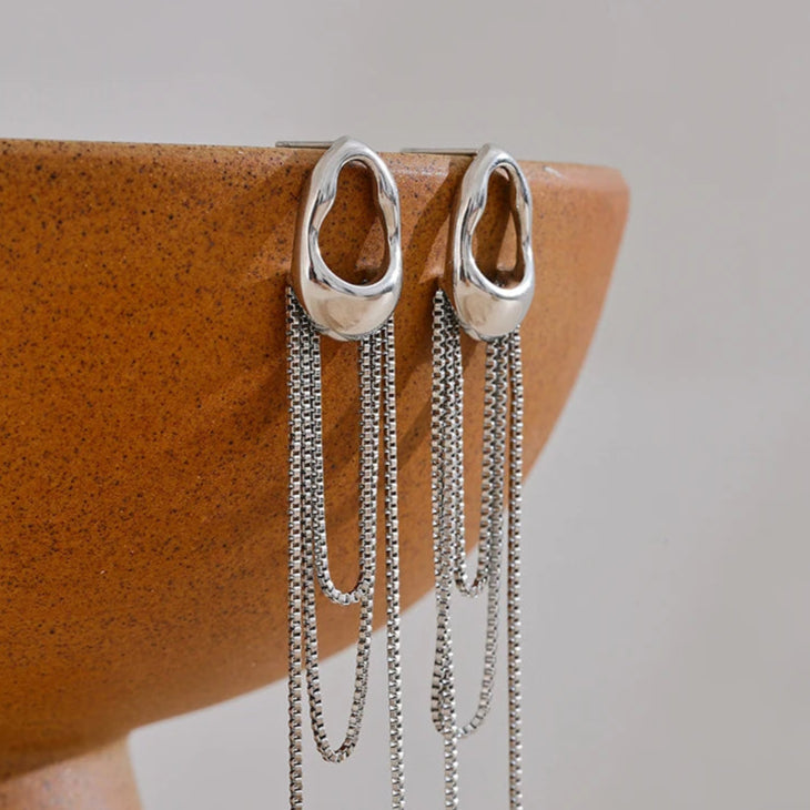 Golden Thread Earrings