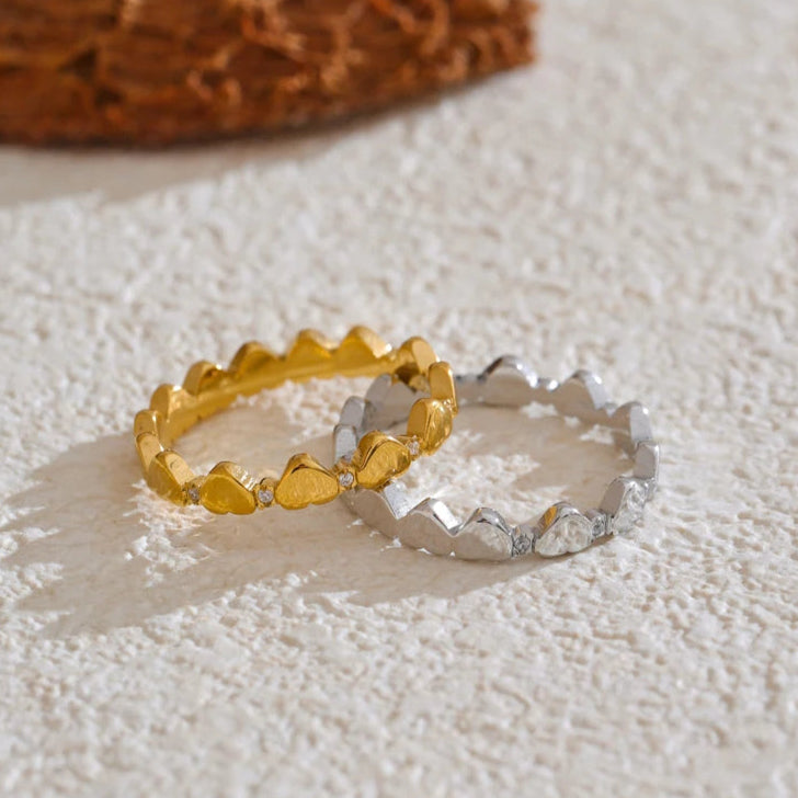 Eternity Heart Ring