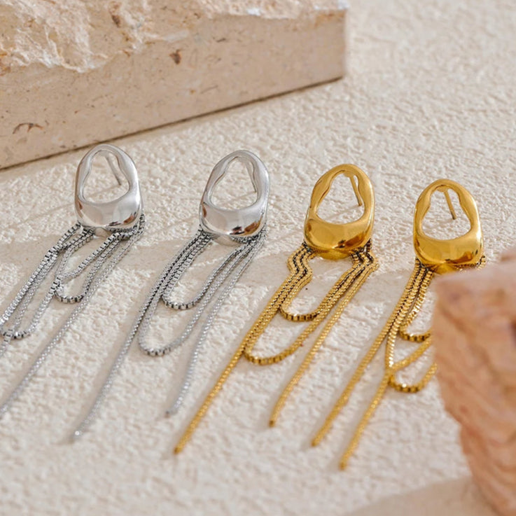 Golden Thread Earrings