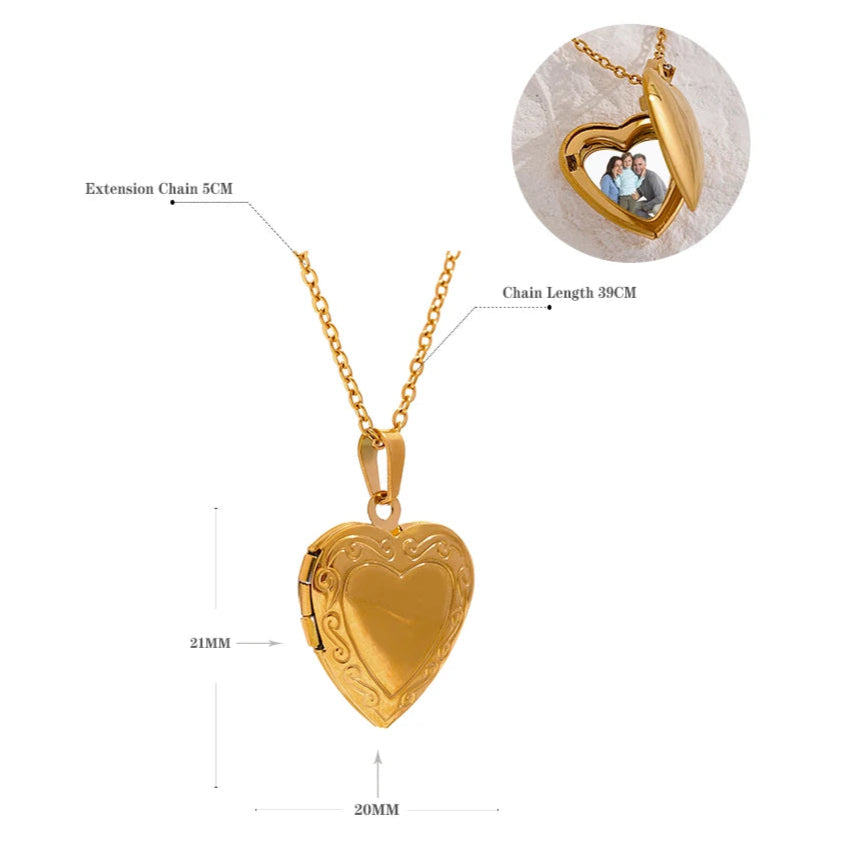 Keepsake Heart Necklace