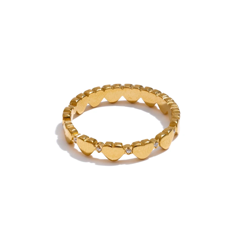 Eternity Heart Ring