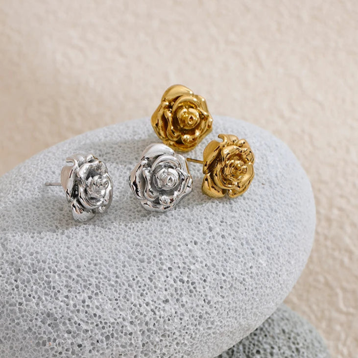 Golden Bloom Studs