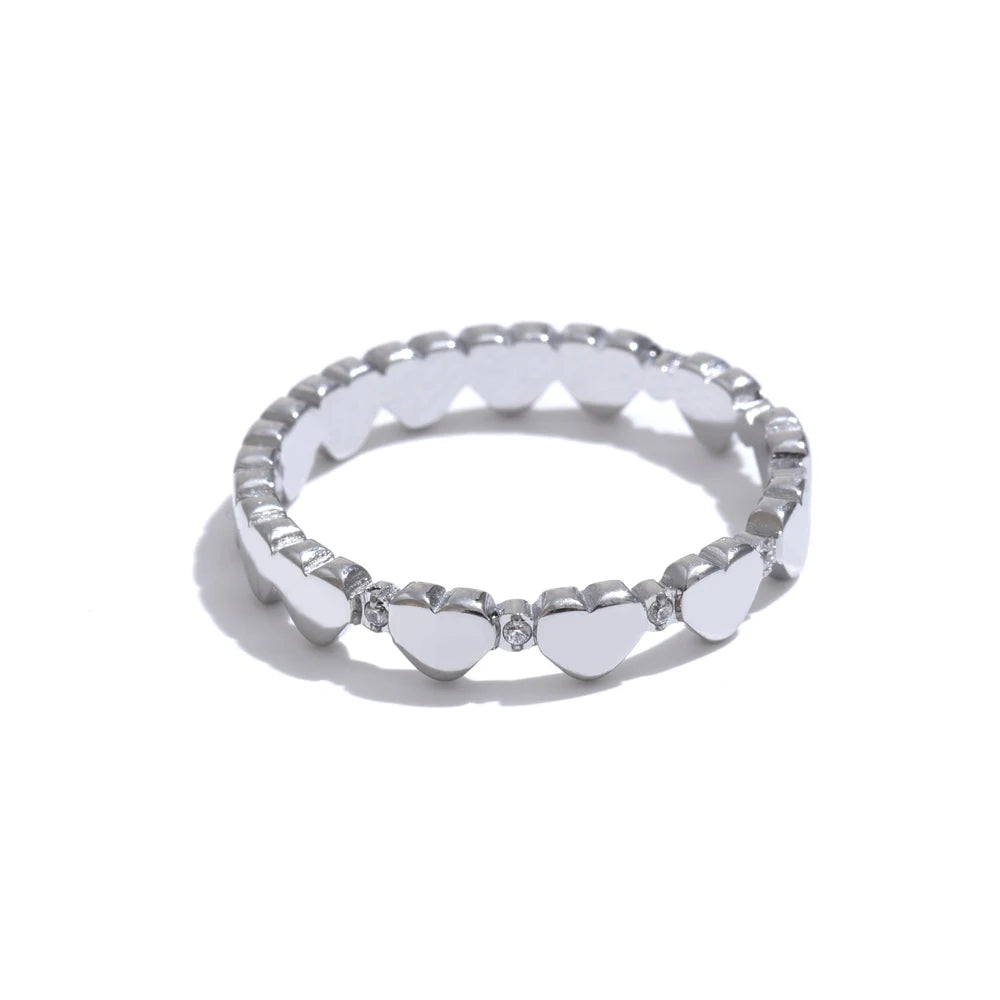 Eternity Heart Ring