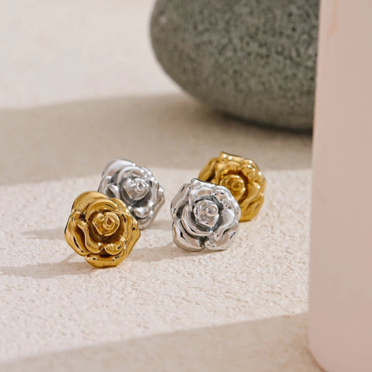 Golden Bloom Studs