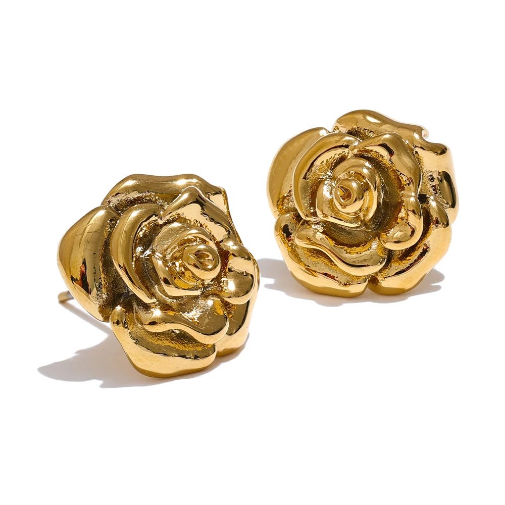 Golden Bloom Studs
