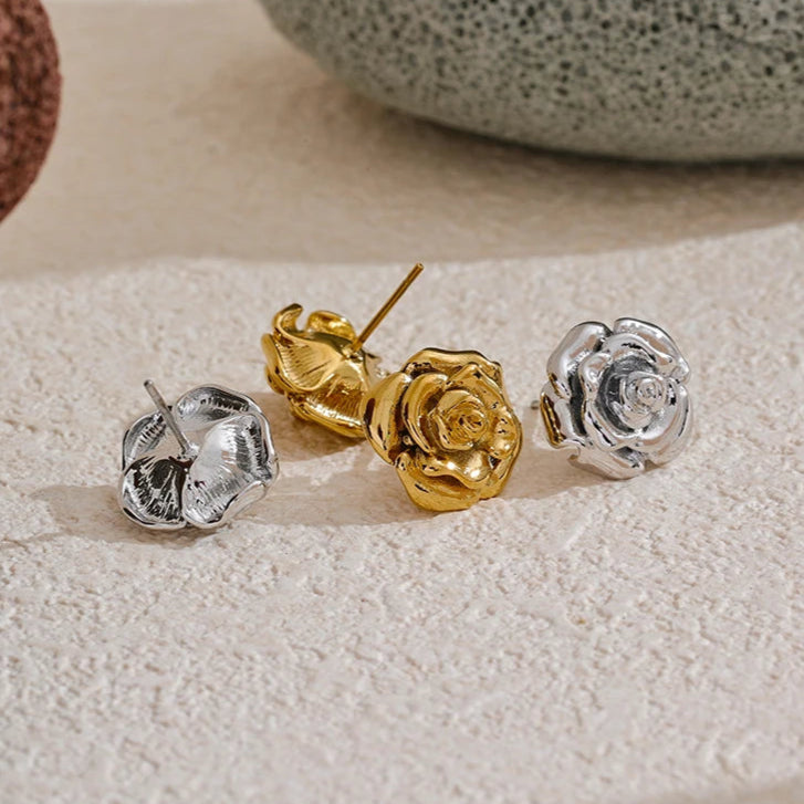 Golden Bloom Studs