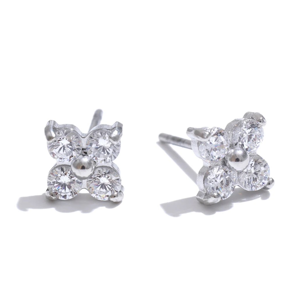 Petal Spark Stud Earrings
