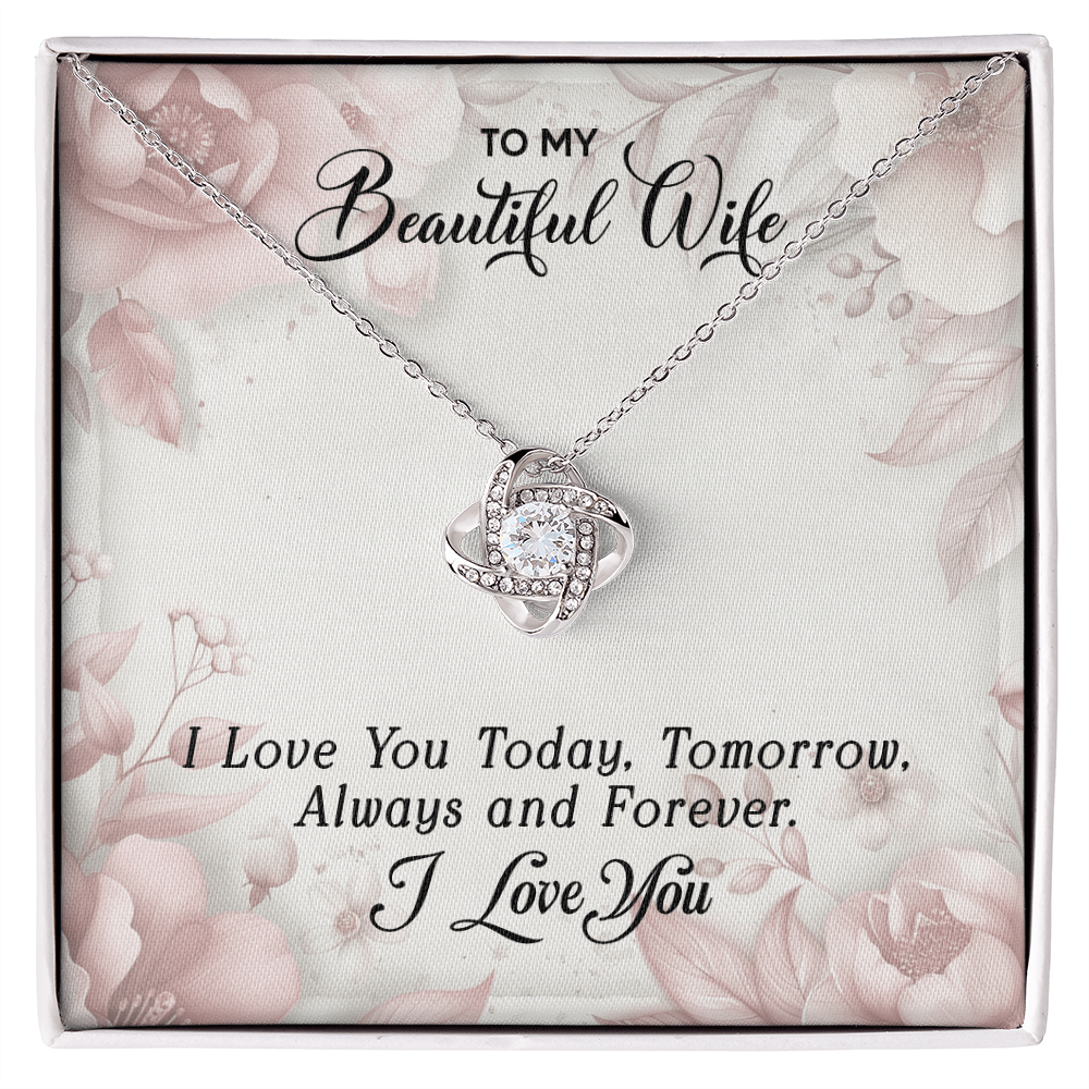๐ To My Beautiful Wife Necklace