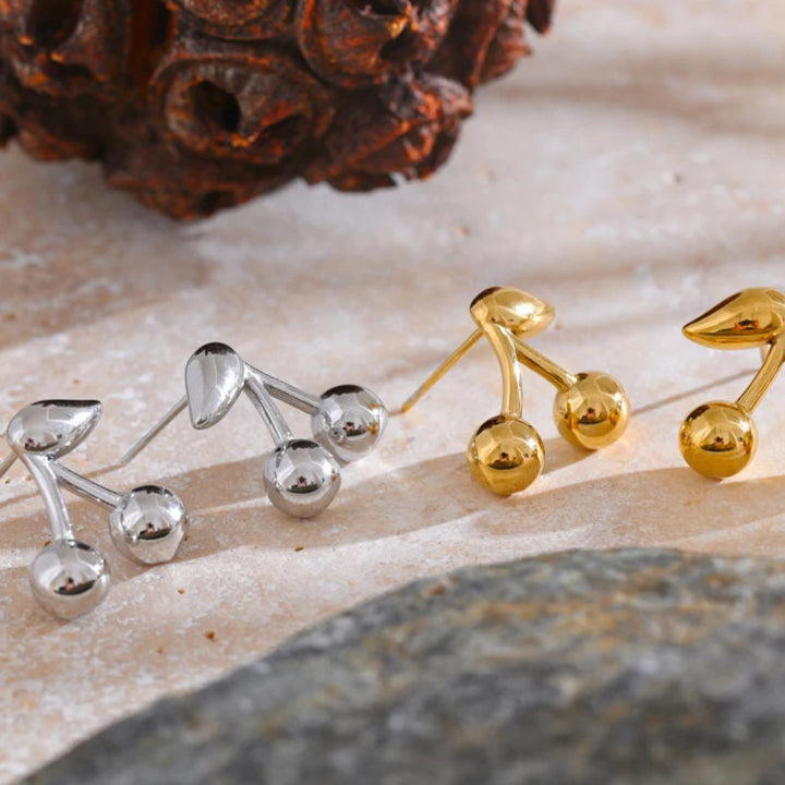 Chic Cherry Earrings