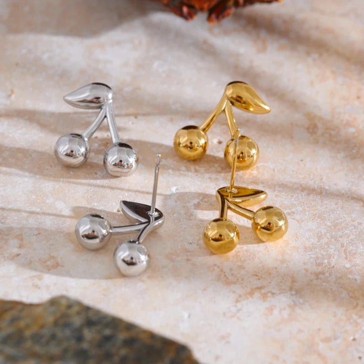 Chic Cherry Earrings
