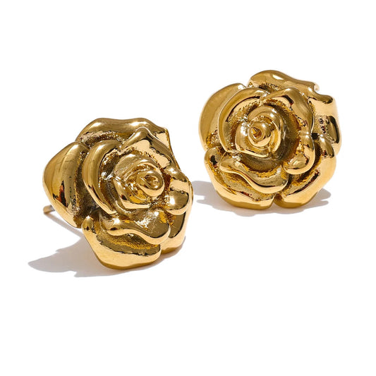 Golden Bloom Studs