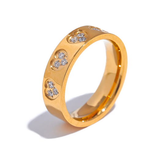 HeartGlow Band Ring