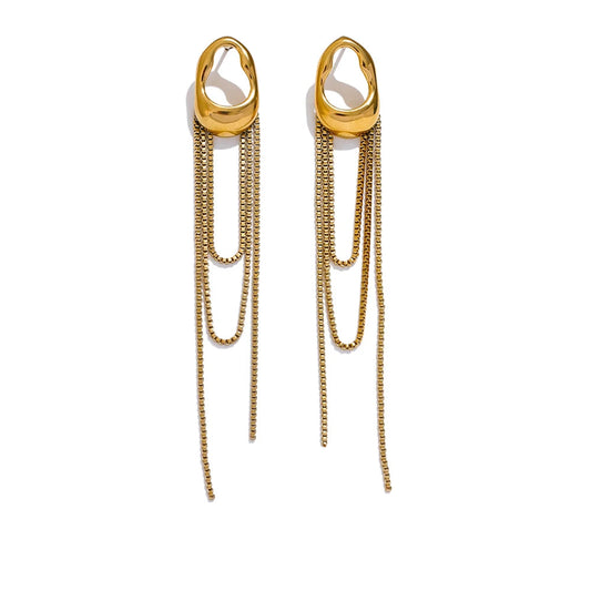 Golden Thread Earrings