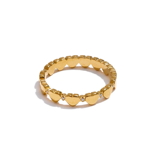 Eternity Heart Ring