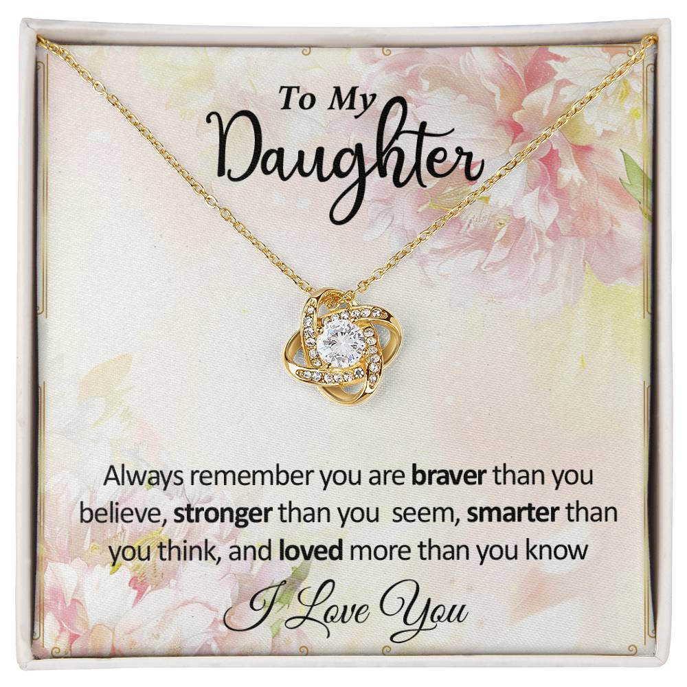 💖 To My Daughter Necklace
