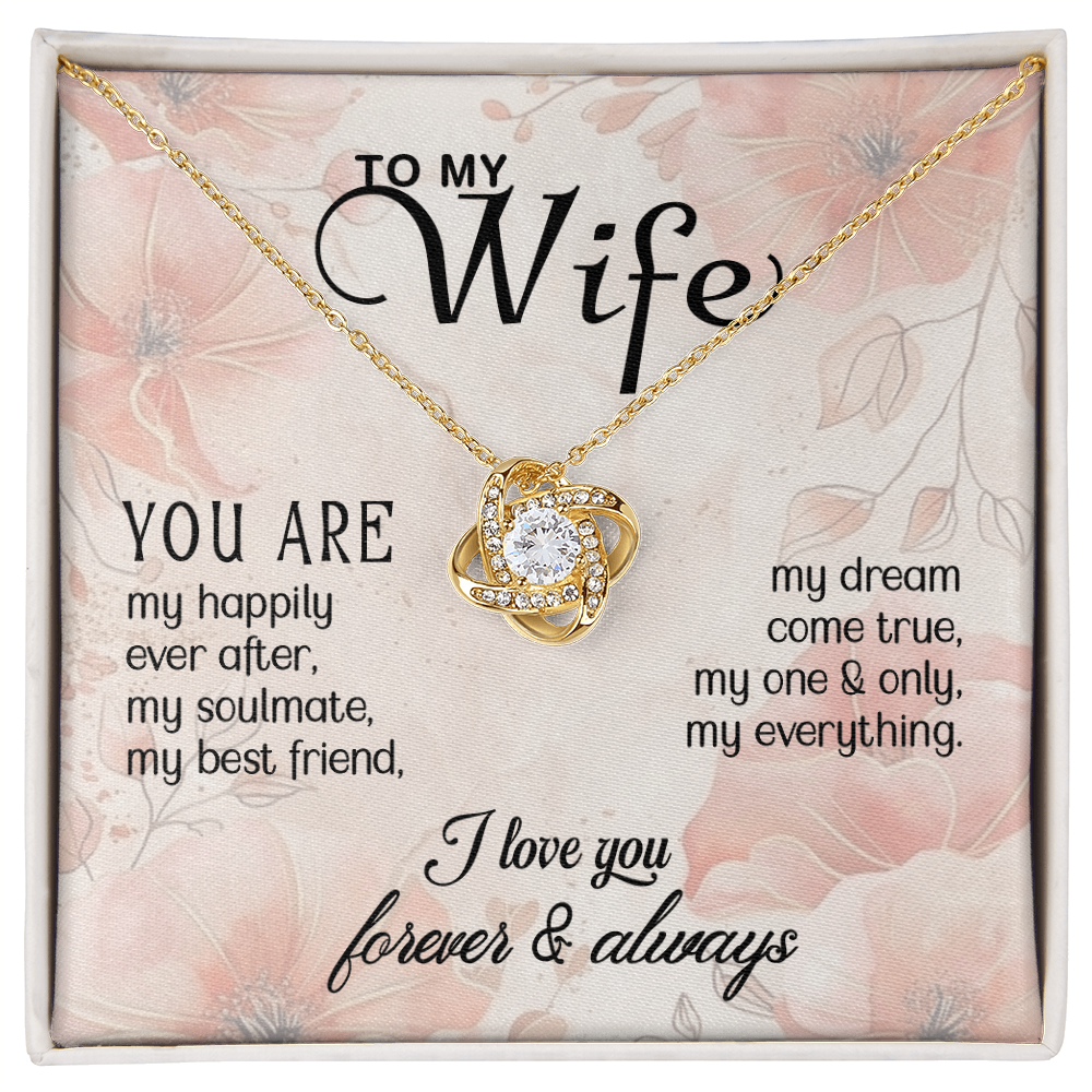 💖 To My Wife Necklace
