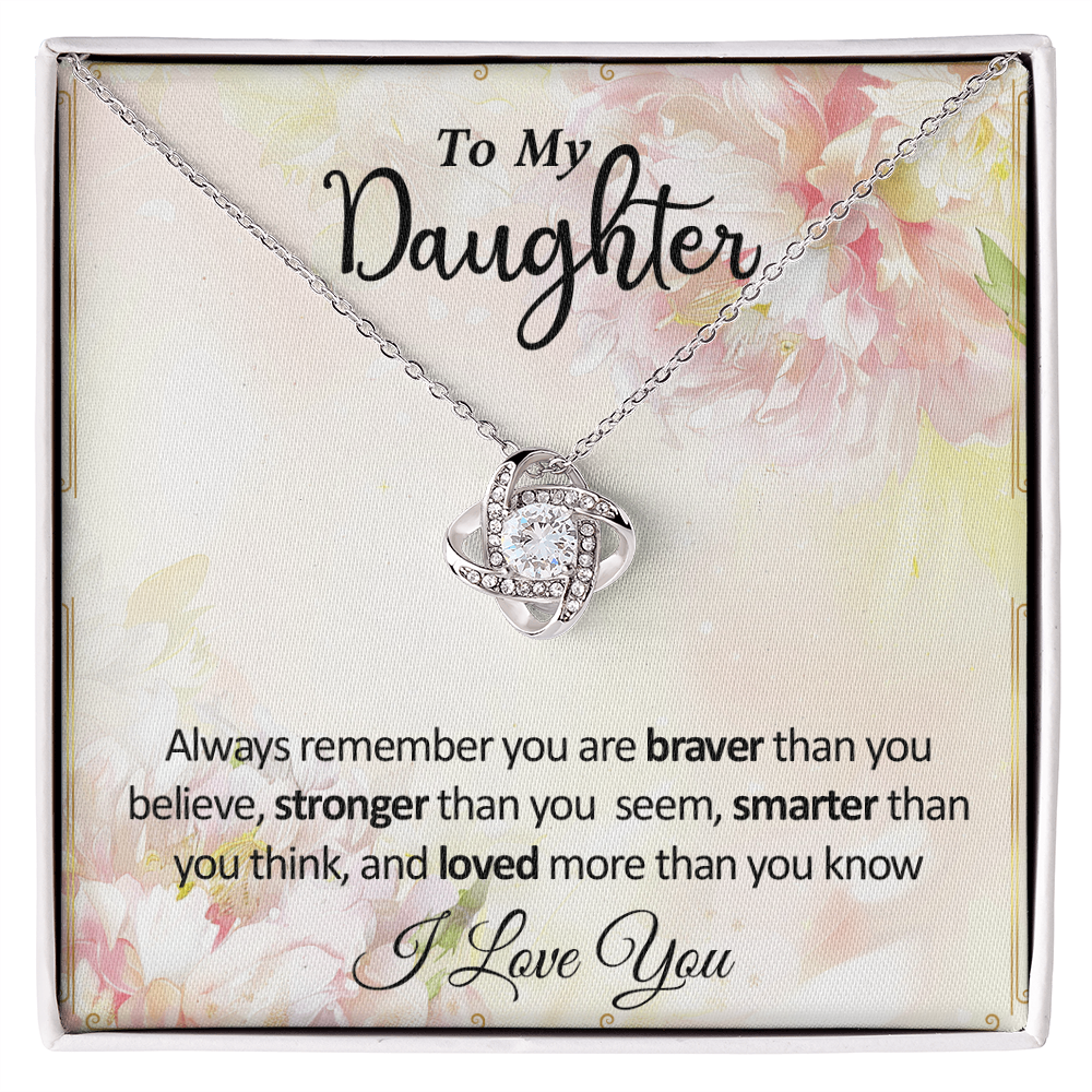 💖 To My Daughter Necklace
