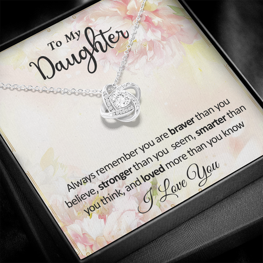 💖 To My Daughter Necklace
