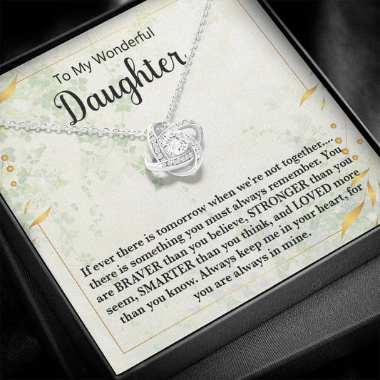 💖 To My Wonderful Daughter Necklace