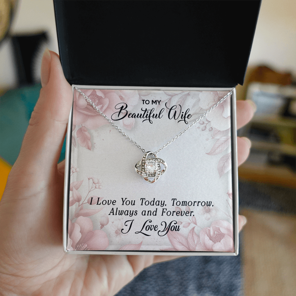 💖 To My Beautiful Wife Necklace