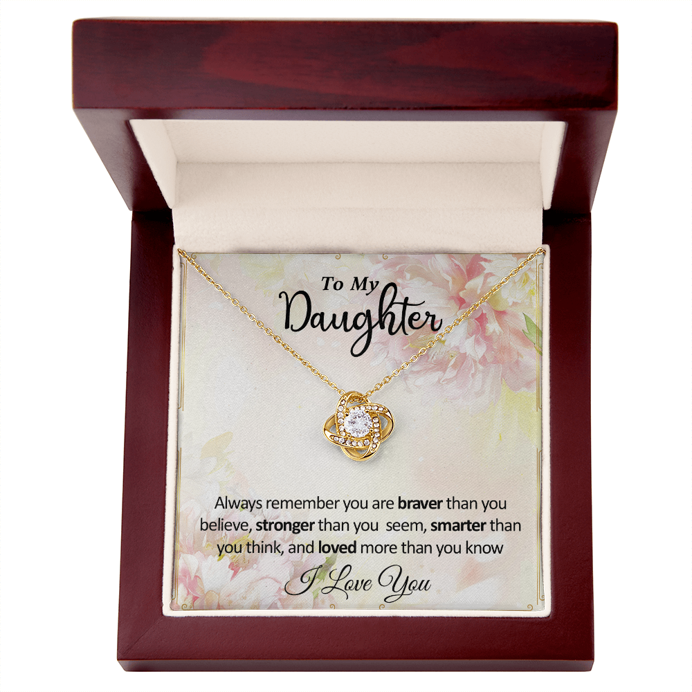 💖 To My Daughter Necklace