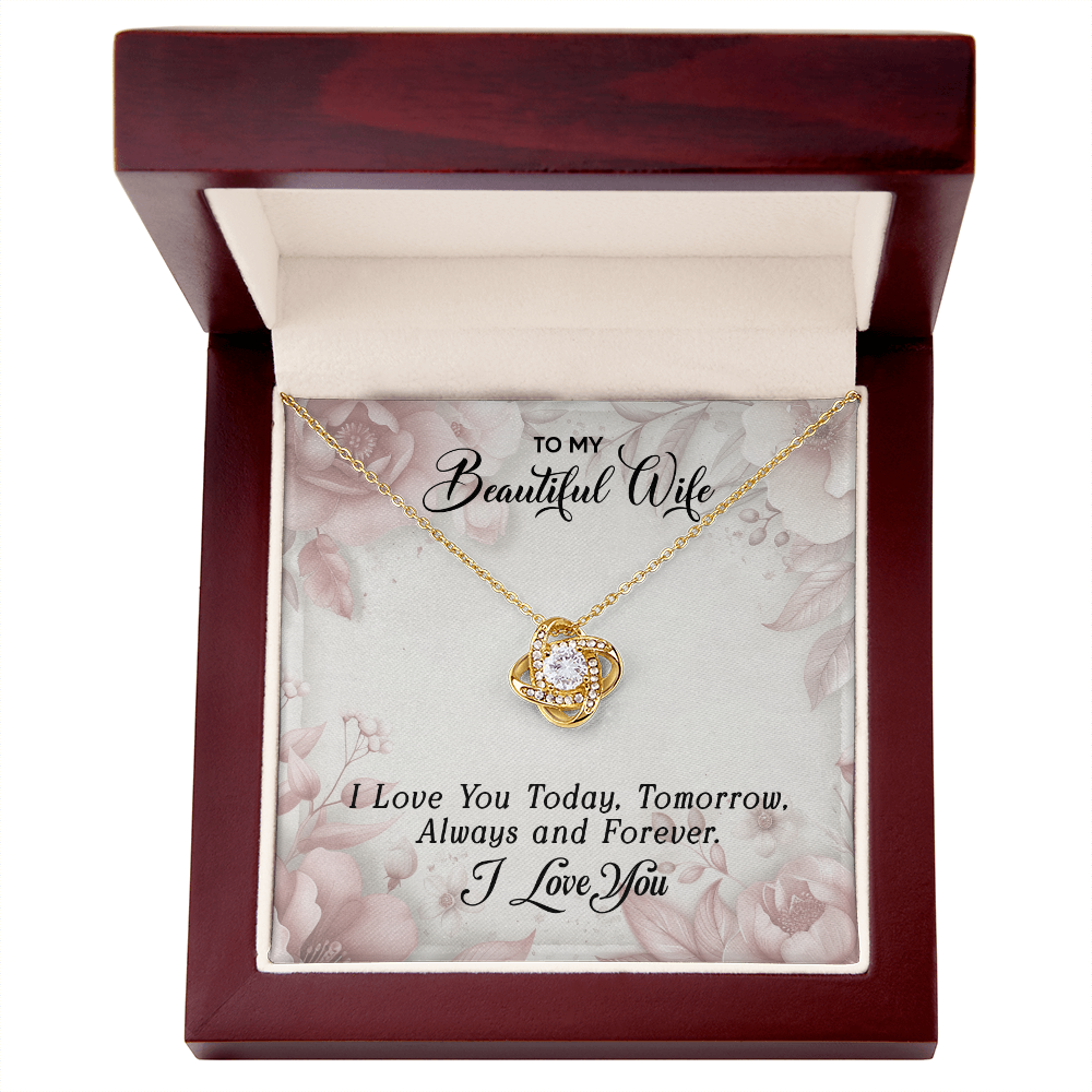 💖 To My Beautiful Wife Necklace