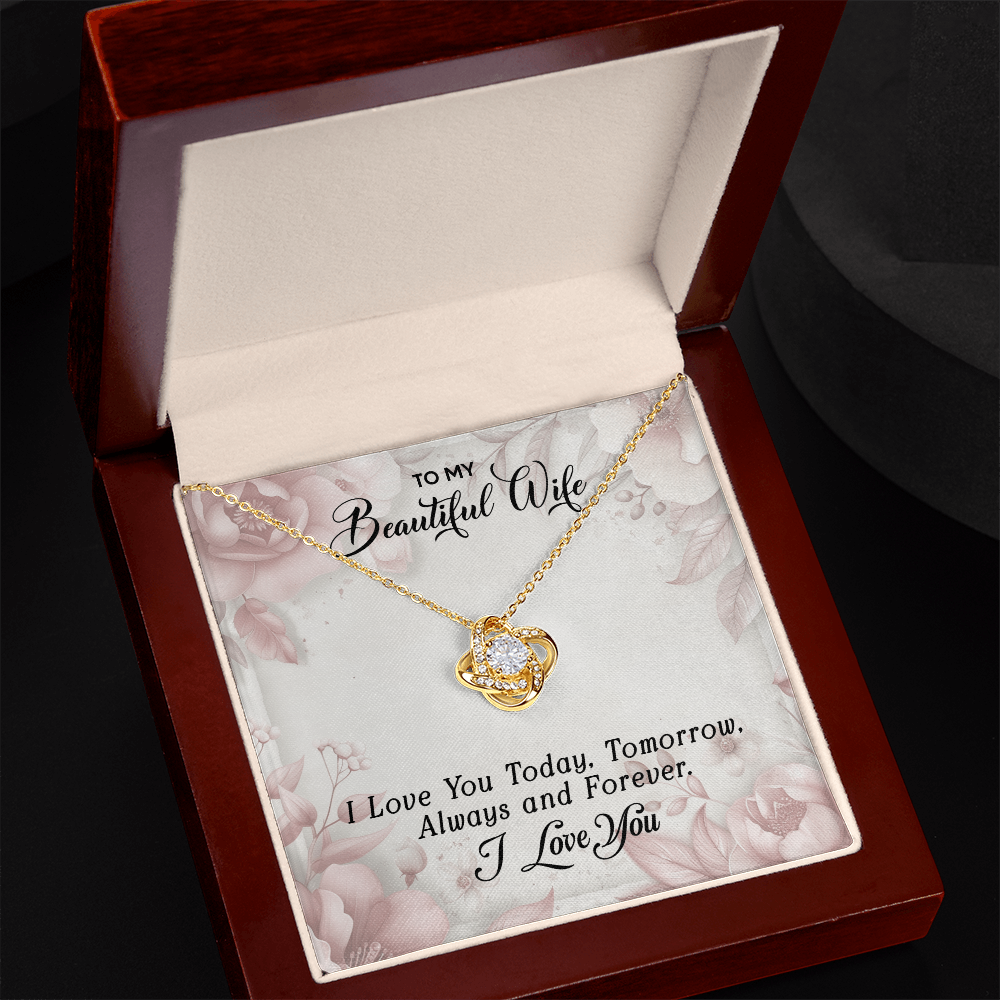 💖 To My Beautiful Wife Necklace