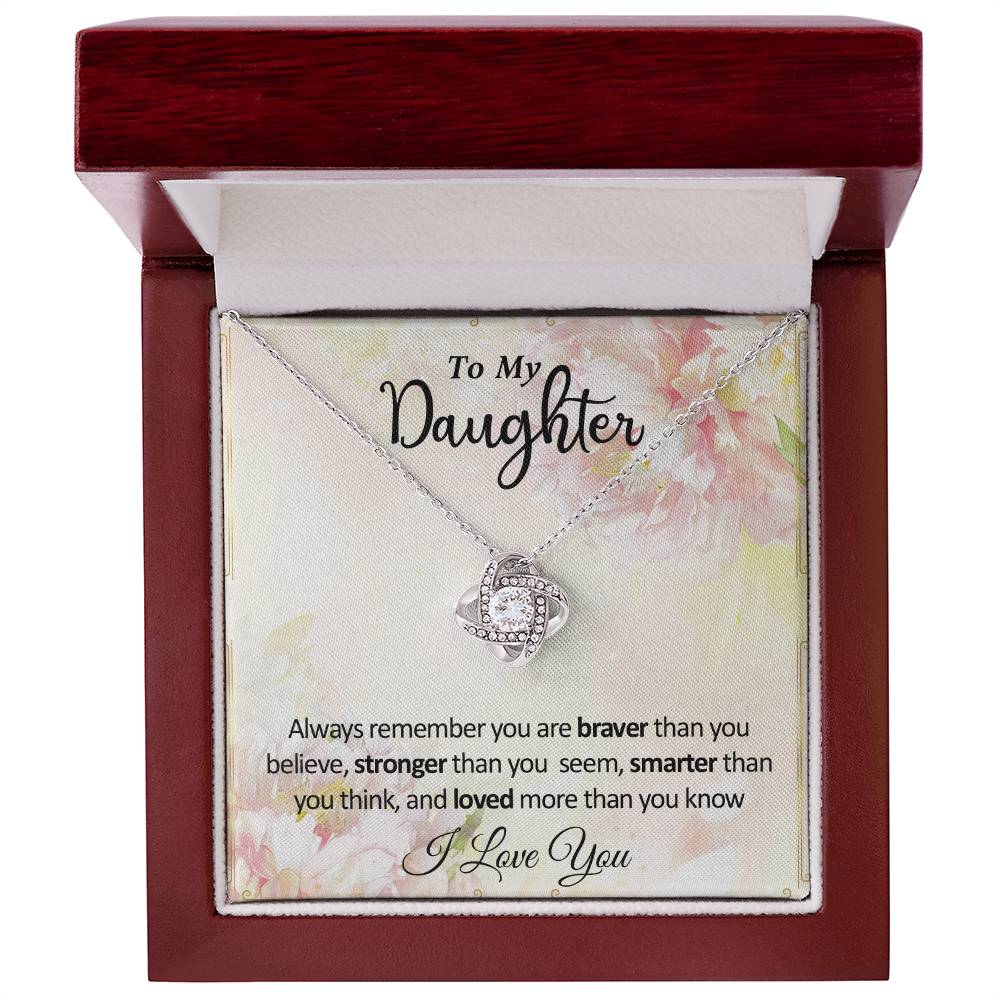 💖 To My Daughter Necklace