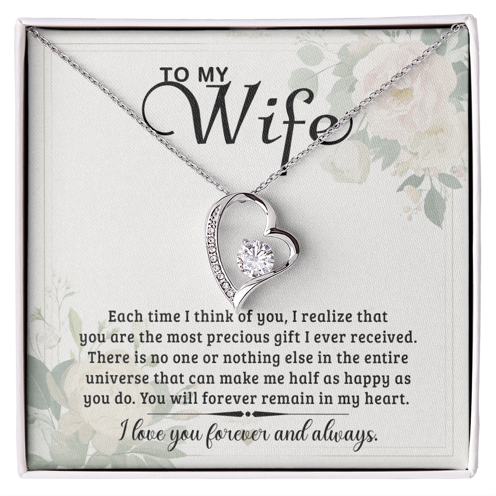 💖 To My Wife Necklace