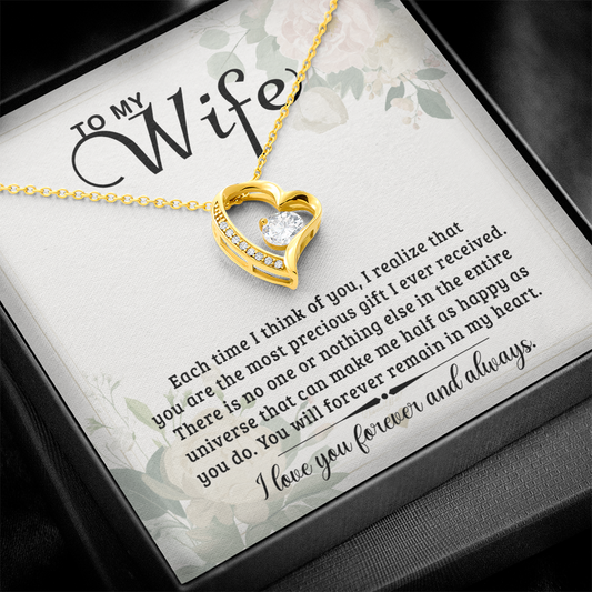 💖 To My Wife Necklace