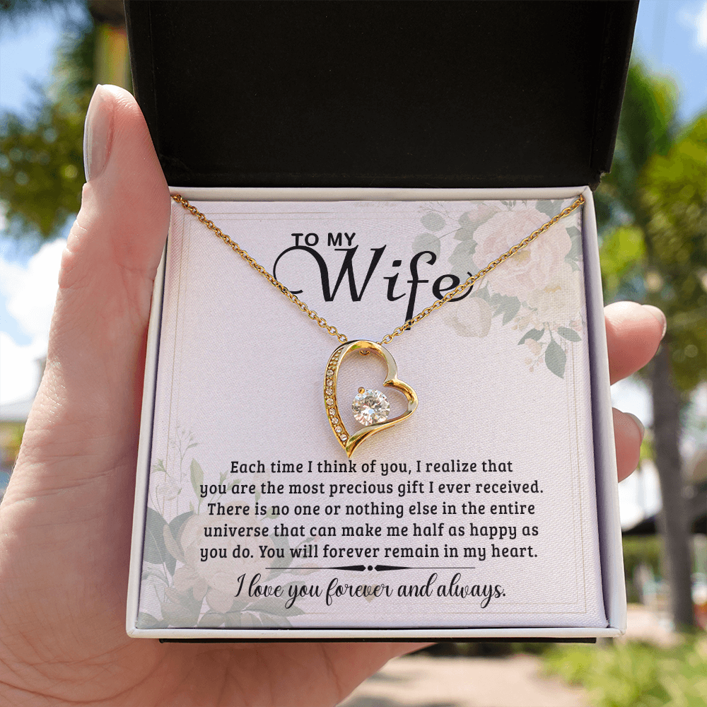 💖 To My Wife Necklace